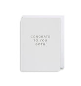 Lagom Congrats To You Both Mini Card